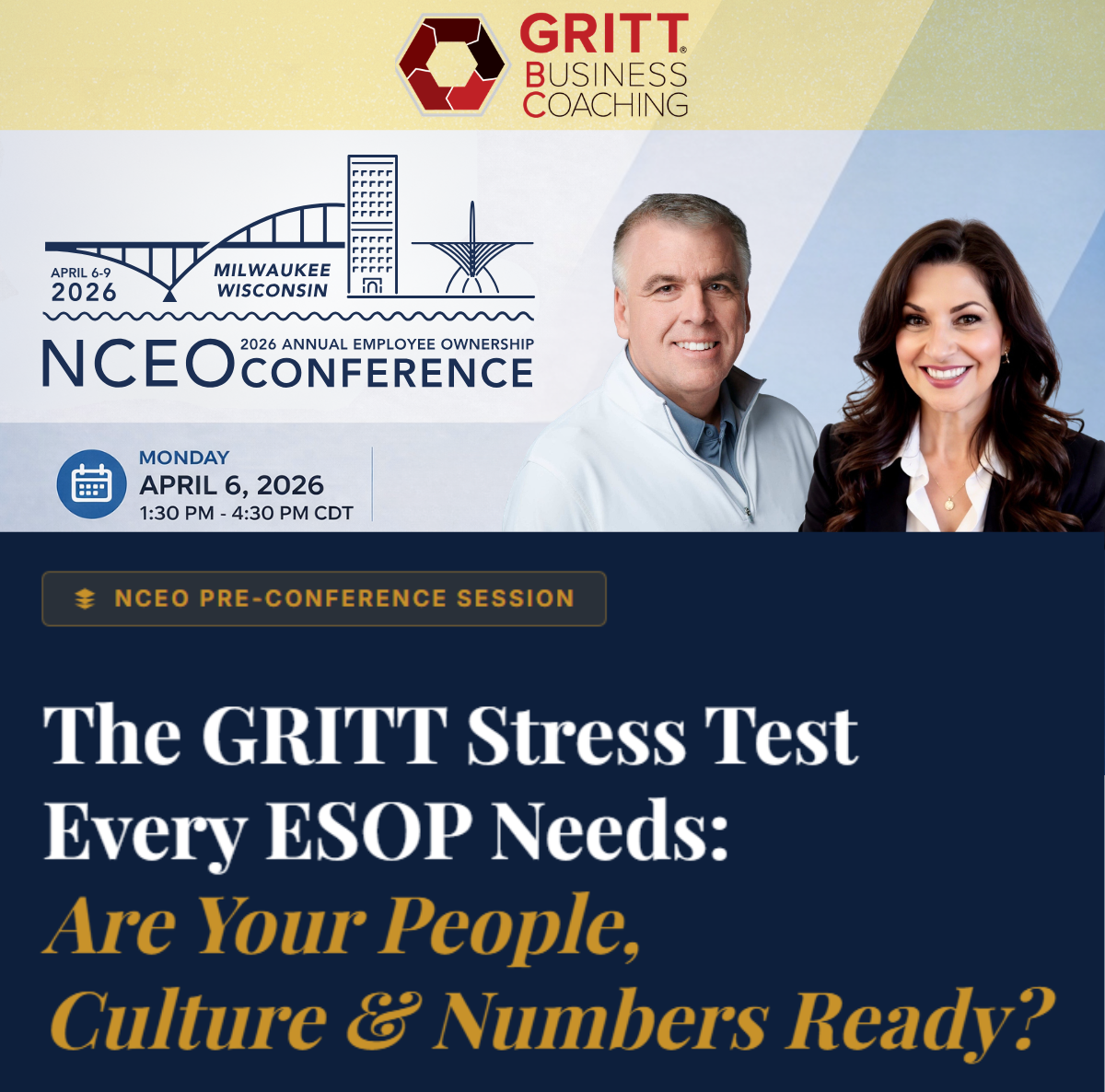 The GRITT Stress Test Every ESOP Needs - NCEO 2026 Pre-Conference Session